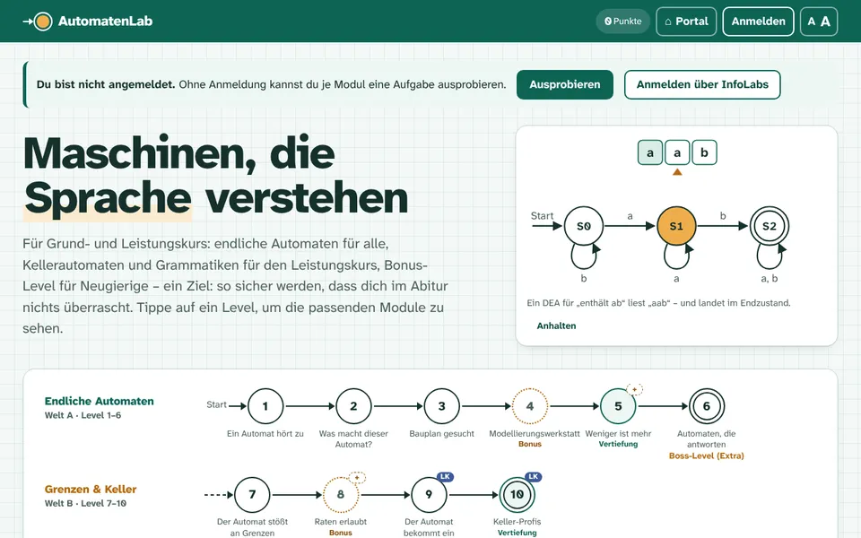 AutomatenLab: Maschinen, die Sprache verstehen